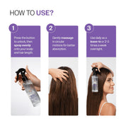Bare Anatomy Nature x Science Rosemary Water Spray for Hair Growth & Hair Thickness with Rice Water