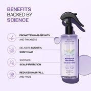 Bare Anatomy Nature x Science Rosemary Water Spray for Hair Growth & Hair Thickness with Rice Water